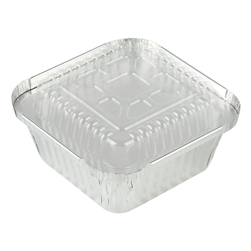 200 ml langwerpige aluminium foliecontainer IK101