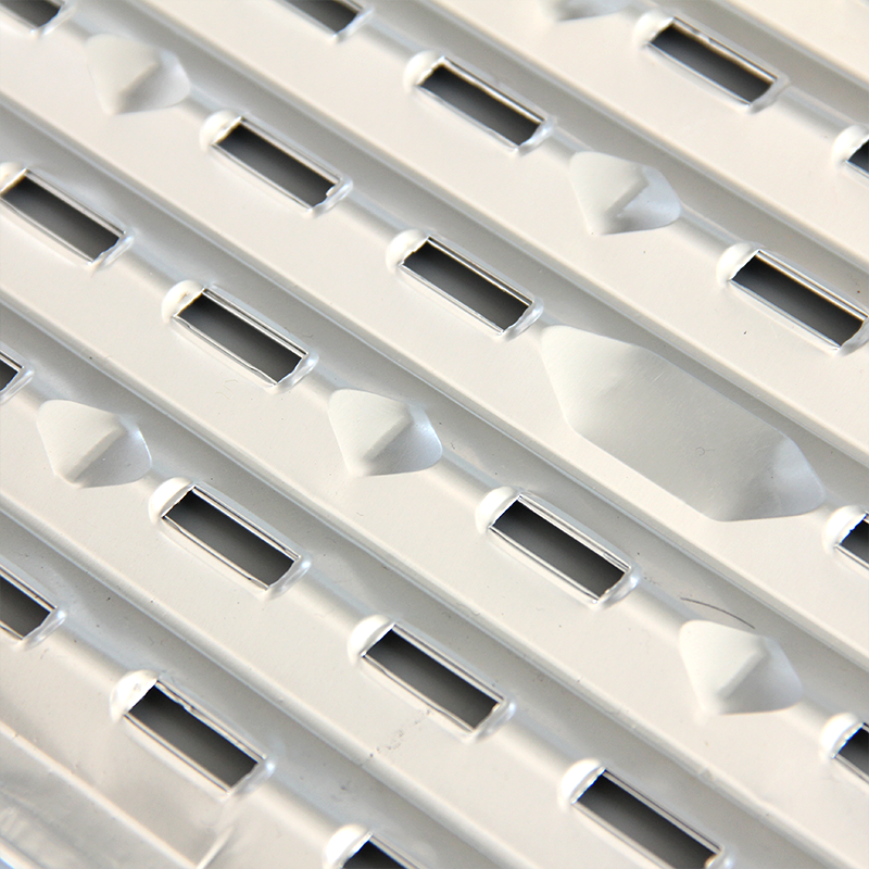 Langwerpige barbecue -lade ik340