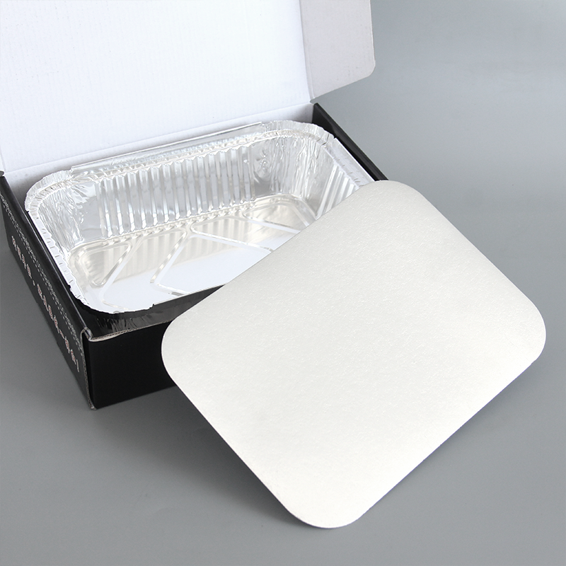 1900 ml langwerpige aluminiumfoliecontainer IK260